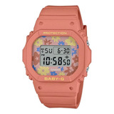 Reloj Casio Baby-g Bgd-565rp-4d Dama Naranja Digital Sumerg