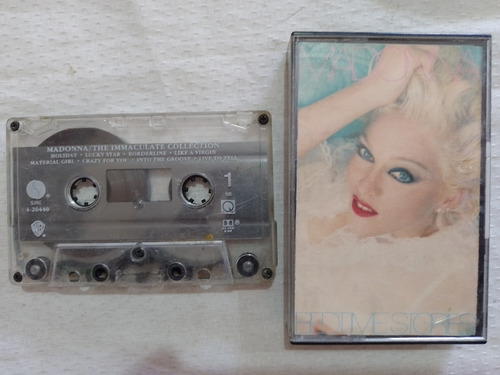 Cassette Madonna Bedtime Stories +regalo No Gaga Cyrus Cyndi