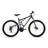 Bicicleta Hombre Montaña Axial 9.1 R29 21v Gris Azul Benotto