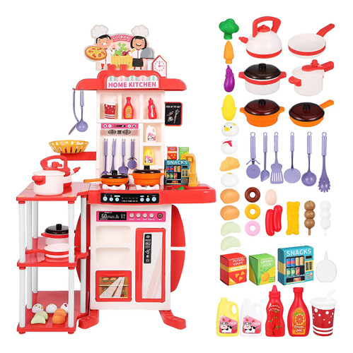 Juego De 73 Piezas De 95 Cm De Mesa De Juguetes De Cocina | Meses sin interés