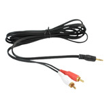 Cable Auxiliar Audio Rca A Estéreo Plug 3.5mm 5mt