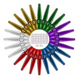 Kazoo De Metal Multicolor Para Niños Y Adultos, 24 Unidades