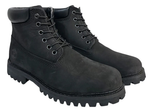 Botas De Trabajo Piel Nobuk Cintas Resistentes Y Robustos