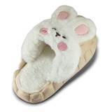 Pantuflas Babuchas Conejo Antideslizante Comodas Suave Bunny