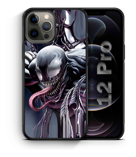 Funda Protectora Para iPhone Venom Spiderman Tpu Case 