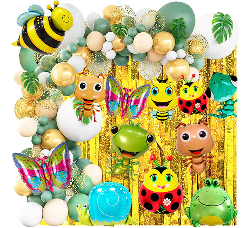 50 Art Insectos Bichos Candybar Cumpleaños Globosanimal 