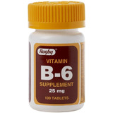 Vitamina B6 100tabs Watson Rugb - Unidad a $1708