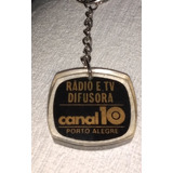 Antigo Chaveiro Da Rádio E Tv Difusora. Canal 10
