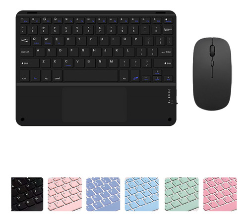 Para Apple/android Pacote Bluetooth De Touch Teclado E Mouse