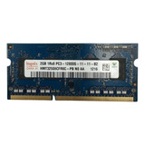 Memoria Ram Laptop Hynix 2gb 1rx8 Pc3-12800s-11-11-b2 
