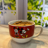 Taza Jumbo Disney Mickey Minnie, Donald, Daisy En 1 Ceramica