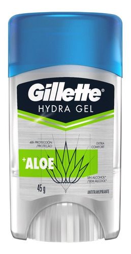 Antitranspirante En Gel Gillette Hydra Gel 45 g