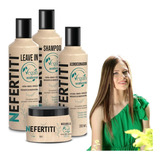 Kit Vegan Con Queratina Sin Sulfatos Sin Parabenos Nefertiti