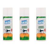 Repelente Mosquitos Insectos Wipe Clean 250ml Pack 3pzas