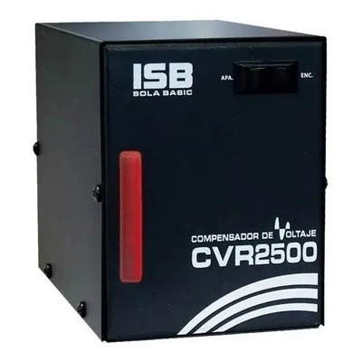 Compensador de tensión Sola Basic CVR CVR2500 2500VA entrada de 127V y salida de 104V - 127V | Meses sin interés