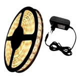 Fita Super Led 5050 Branco Quente/frio 300 Leds 5m + Fonte