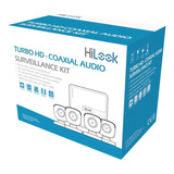 Kit Turbohd 1080p Lite Dvr 4 Canales Audio Por Coaxitron 4 C