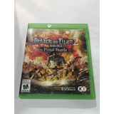 Attack On Titan 2 Final Battle Xbox One Juego Físico 