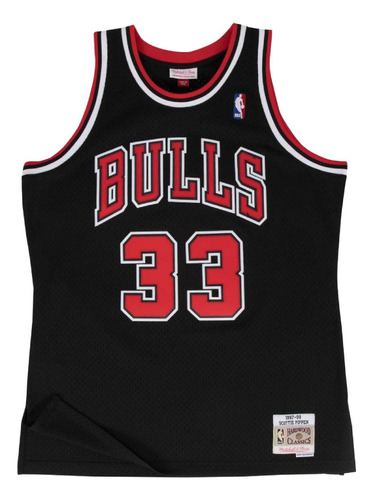 Jersey Mitchell & Ness Hombre Scottie Pippen Chicago Bulls 9