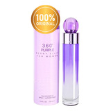 Perry Ellis 360° Purple For Woman Original Edp 100ml