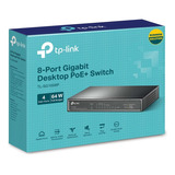 Switch Gigabit Poe+ 8 Puertos Tp-link Tl-sg1008p