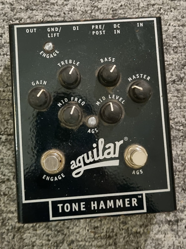 Pedal Pre Amp Aguilar Tone Hammer + Tranfo 