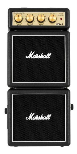 Marshall Ms-4 Micro Amplif Negro,c/2 Bocinas Y 4 Watt