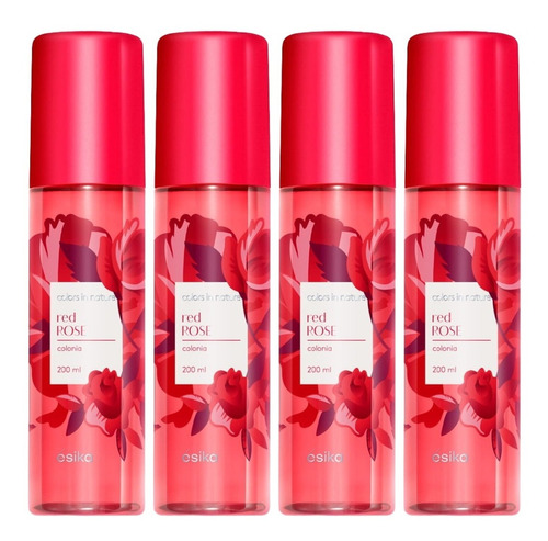 4 Splash Colors Nature Red Rose - mL a $84