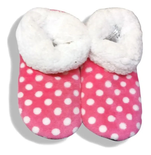 Pantufla Bota Afelpada Antiderrapante Btd004 Hackman Mujer