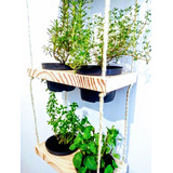 Jardim Vertical # Suporte Para Vaso # 6 Unidades 6 Jv 123