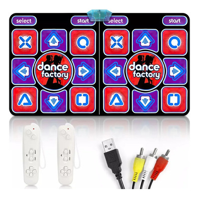 Tapete Alfombra De Players Doble Alambrico De Baile Y Juegos | Envío gratis