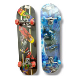 Patineta Tabla Skate Semi- Pro Infantil 77 X 19,5 Con Luces 