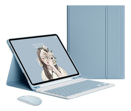 Funda Con Teclado+ratón For iPad Mini 6 6ta Generación 8.3