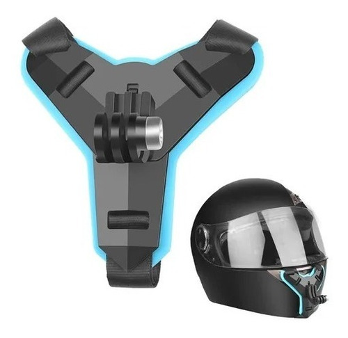 Soporte Casco Frontal Mentonera Para Gopro Hero 3 4 5 6 7