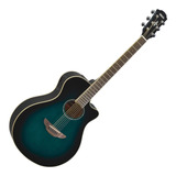 Guitarra Electro Acústica Yamaha Apx-600 Obb O. Blue Burst