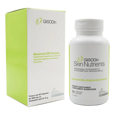 Glisodin Skin Brightening Suplemento Antimanchas 90 Cápsulas | Meses sin interés