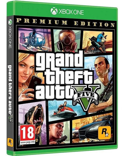 Grand Theft Auto V Premium Edition Rockstar Games Xbox One 