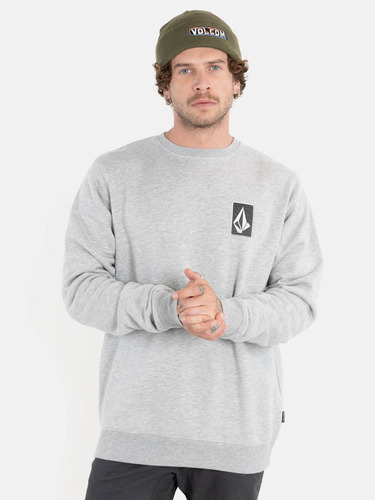 Poleron Skate Vitals Crew Hombre Volcom