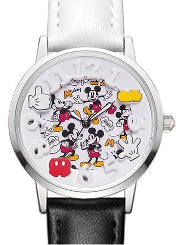 Reloj Mickey Mouse Disney. Correa Piel. Envío Gratis!