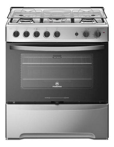 Cocina Mademsa M 920 T Gas 5 Quemadores Inox (con Raspón)