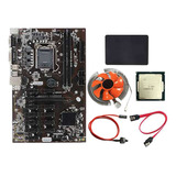 Placa Base Minera B250b Btc Con Cpu G3900+ventilador+ssd 240