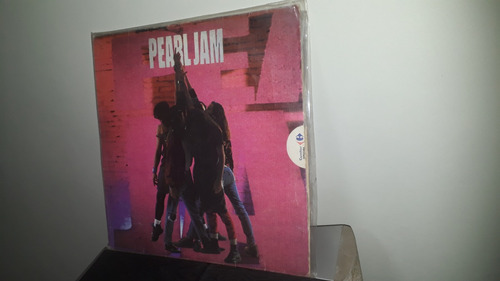 Lp Encarte Pearl Jam Ten 1991 Original Capa Adesivo Lacre