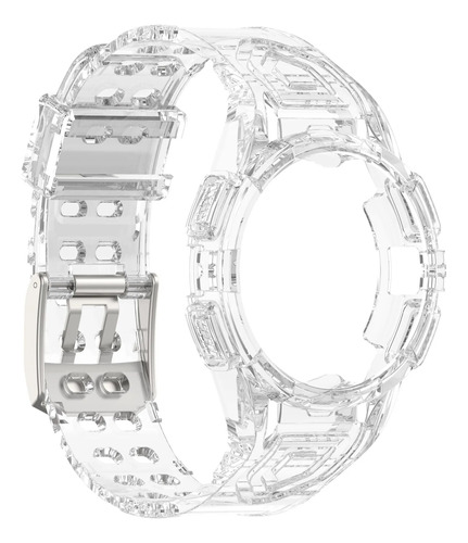 Funda Y Correa Transparentes Para Samsung Galaxy Watch 4