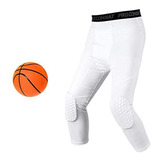 Pantalones De Compresión De Baloncesto Con Rodilleras