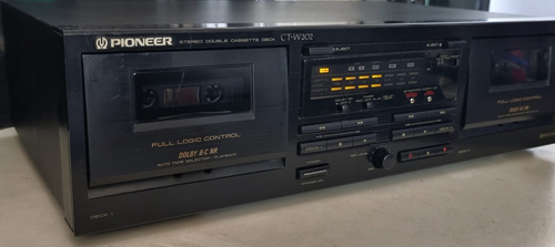 Tape Deck Pioneer Ct-w202 Double Cassete Deck  - Toca Grava