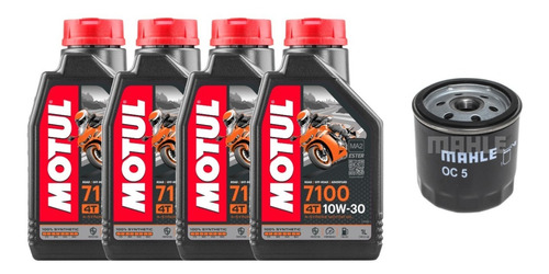 Kit Afinacion Moto Ducati Monster 4l Sintetico Y Filtro