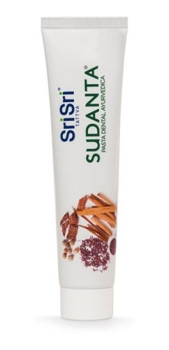 Pasta Dental Sudanta Ayurveda Vegana Sri Sri 50 Ml