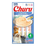 Inaba Churu Snack Para Gato Atún Pack 4 Pz