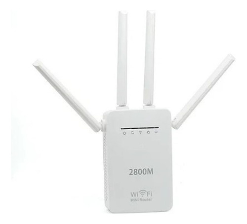 Repetidor Wifi 2800m 4 Antenas Amplificador De Sinal