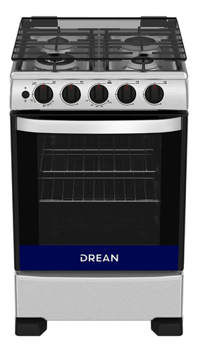 Cocina Multigas 55 Cm Acero Inoxidable Drean Cd5507ai